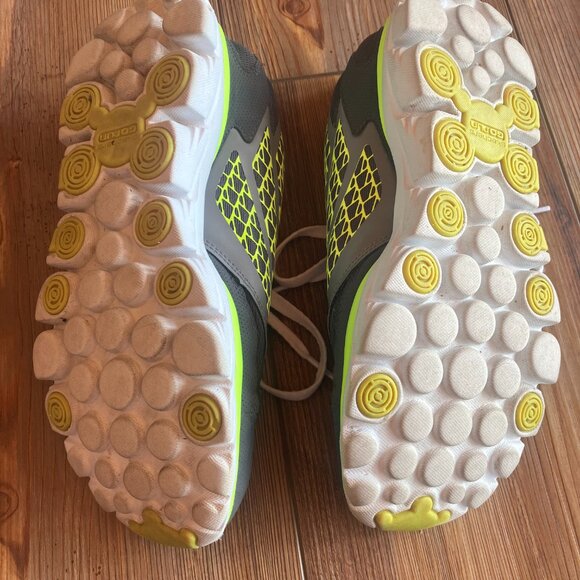 Women's Size 8 Skechers Go Run Sneakers Green Gray Running Walking - Picture 4 of 7